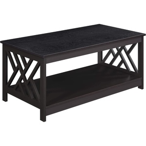 image:imageConvenience Concepts Titan Coffee Table WhiteEspresso