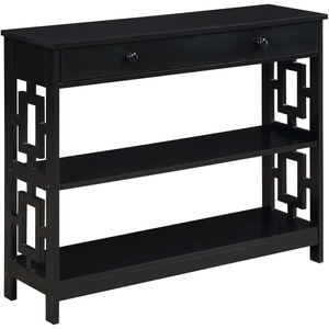 image:imageConvenience Concepts Town Square Console Tables Black