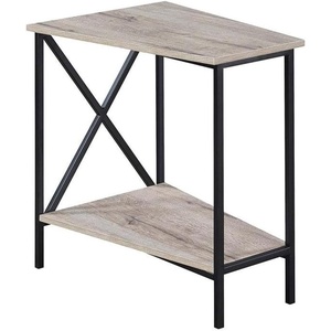 image:imageConvenience Concepts Tucson Wedge End Table Sandstone  BlackSandstone  Black