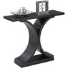 image:imageConvenience Concepts 121899BL Newport Infinity Console Table Black