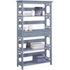 image:imageConvenience Concepts 203071BL 5Tier Bookcase with Drawer BlackGrey