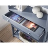image:imageConvenience Concepts 203071BL 5Tier Bookcase with Drawer BlackGrey