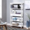 image:imageConvenience Concepts 203071BL 5Tier Bookcase with Drawer BlackWhite