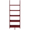 image:imageConvenience Concepts 5 shelves American Heritage Bookshelf Ladder Espresso 7275 x 25Cranberry Red