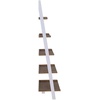 image:imageConvenience Concepts 5 shelves American Heritage Bookshelf Ladder Espresso 7275 x 25DriftwoodWhite