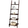 image:imageConvenience Concepts 5 shelves American Heritage Bookshelf Ladder Espresso 7275 x 25Espresso