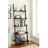 image:imageConvenience Concepts 5 shelves American Heritage Bookshelf Ladder Espresso 7275 x 25Espresso