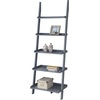 image:imageConvenience Concepts 5 shelves American Heritage Bookshelf Ladder Espresso 7275 x 25Grey