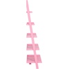 image:imageConvenience Concepts 5 shelves American Heritage Bookshelf Ladder Espresso 7275 x 25Light Pink