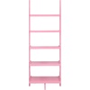 image:imageConvenience Concepts 5 shelves American Heritage Bookshelf Ladder Espresso 7275 x 25Light Pink