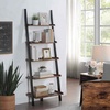 image:imageConvenience Concepts American Heritage Bookshelf Ladder BarnwoodBlackBarnwoodBlack