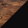 image:imageConvenience Concepts American Heritage Bookshelf Ladder BarnwoodBlackBarnwoodBlack