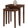 image:imageConvenience Concepts American Heritage Nesting End Tables EspressoEspresso