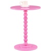 image:imageConvenience Concepts Classic Accents Venetian Spindle Table 1775  Traditional Solid Wood Round Side Accent Display Pedestal for Transitional Living Room Entryway Hallway or Bedroom BlackPink