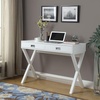 image:imageConvenience Concepts Designs2Go Landon Desk WhiteWhite
