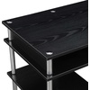 image:imageConvenience Concepts Designs2Go No Tools Deluxe Student Desk with Shelves 60 BlackBlack