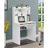 image:imageConvenience Concepts Designs2Go Student Desk with Magnetic Bulletin Board BlackWhite