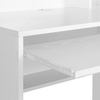 image:imageConvenience Concepts Designs2Go Student Desk with Magnetic Bulletin Board BlackWhite