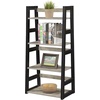 image:imageConvenience Concepts Designs2Go Trestle BookcaseFaux BirchBlack