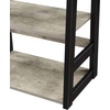 image:imageConvenience Concepts Designs2Go Trestle BookcaseFaux BirchBlack