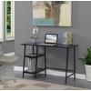 image:imageConvenience Concepts Designs2Go Trestle Wood Metal Desk WhiteWhiteBlackBlack