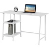 image:imageConvenience Concepts Designs2Go Trestle Wood Metal Desk WhiteWhiteWhiteWhite