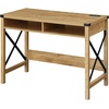 image:imageConvenience Concepts Durango Desk with Charging Station 42 English OakBlackEnglish OakBlack