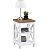 image:imageConvenience Concepts Florence End Table DriftwoodWhiteDriftwoodWhite