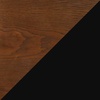 image:imageConvenience Concepts French Country Bookshelf Ladder WhiteDark Walnut  Black