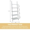 image:imageConvenience Concepts French Country Bookshelf Ladder WhiteWhite