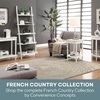 image:imageConvenience Concepts French Country Bookshelf Ladder WhiteWhite