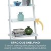 image:imageConvenience Concepts French Country Bookshelf Ladder WhiteWhite