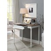 image:imageConvenience Concepts French Country Desk WhiteDriftwoodWhite