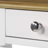 image:imageConvenience Concepts French Country No Tools Chairside End Table with Shelf DriftwoodWhiteDriftwoodWhite