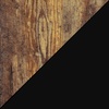 image:imageConvenience Concepts Graystone Ladder Bookshelf BarnwoodBlackBarnwoodBlack