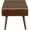 image:imageConvenience Concepts Napa Coffee Table 42  MidCentury Modern Center Room Accent with Storage Shelf for Transitional Contemporary Living amp Family Room Espresso