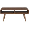 image:imageConvenience Concepts Napa Coffee Table 42  MidCentury Modern Center Room Accent with Storage Shelf for Transitional Contemporary Living amp Family Room Espresso