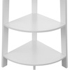 image:imageConvenience Concepts Newport 5 Tier Wide Corner Bookcase BlackWhite
