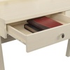 image:imageConvenience Concepts Newport Deluxe 2 Drawer Desk with Shelf IvoryIvory