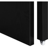 image:imageConvenience Concepts Newport JB ConsoleSliding Desk with Drawer and Riser WhiteBlack