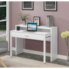 image:imageConvenience Concepts Newport JB ConsoleSliding Desk with Drawer and Riser WhiteWhite