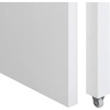 image:imageConvenience Concepts Newport JB ConsoleSliding Desk with Drawer and Riser WhiteWhite