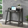 image:imageConvenience Concepts Newport Lilly 2Tier Desk Weathered Gray