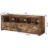 image:imageConvenience Concepts Newport Marbella TV Stand 60  Modern Entertainment Center for TVs up to 65 Contemporary Media Console with Storage Cabinets amp Shelves for Living amp Family Room WhiteBarnwood