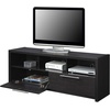 image:imageConvenience Concepts Newport Marbella TV Stand 60  Modern Entertainment Center for TVs up to 65 Contemporary Media Console with Storage Cabinets amp Shelves for Living amp Family Room WhiteEspresso