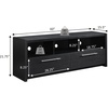 image:imageConvenience Concepts Newport Marbella TV Stand 60  Modern Entertainment Center for TVs up to 65 Contemporary Media Console with Storage Cabinets amp Shelves for Living amp Family Room WhiteWeathered Gray