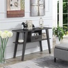 image:imageConvenience Concepts Newport Mike W Console Table with Drawer Weathered GrayWeathered Gray