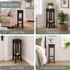 image:imageConvenience Concepts Newport Prism Tall Plant Stand EspressoTall