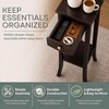 image:imageConvenience Concepts Newport Prism Tall Plant Stand EspressoTall