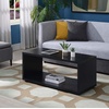 image:imageConvenience Concepts Northfield Admiral Coffee Table Black 18 in x 42 in x 18 inBlack